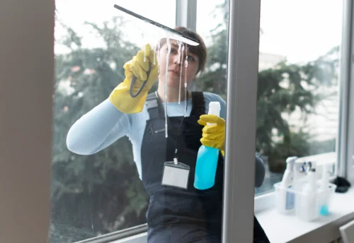 Nettoyage de vitres intérieures et extérieures à Monnières